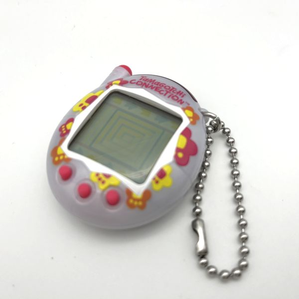 Used] Tamagotchi Connection -Pearl Flower No Box 2024 Bandai Japan