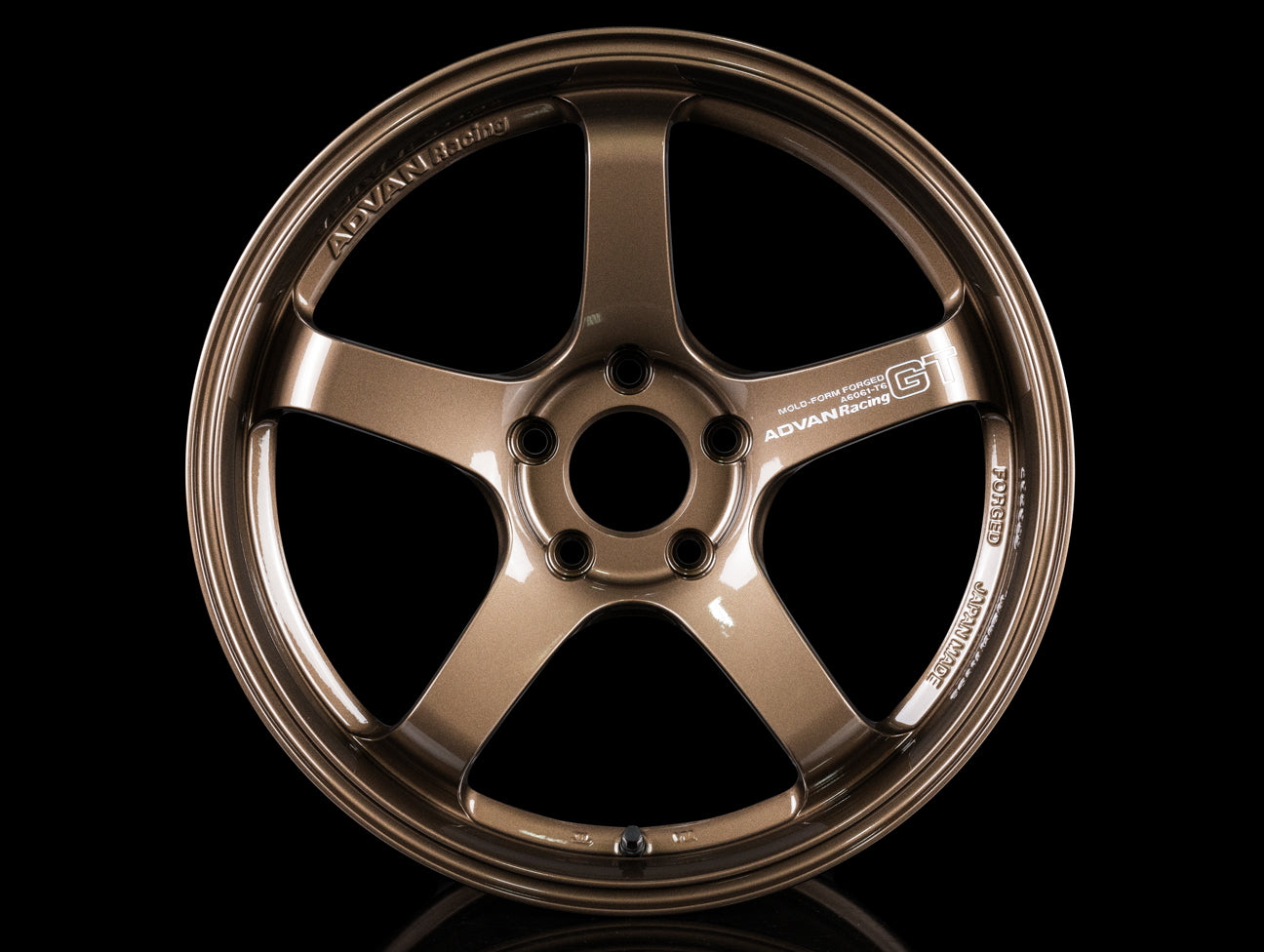 Advan Racing GT Premium Wheels - Umber Bronze - 18x9.5 / 5x120 / +