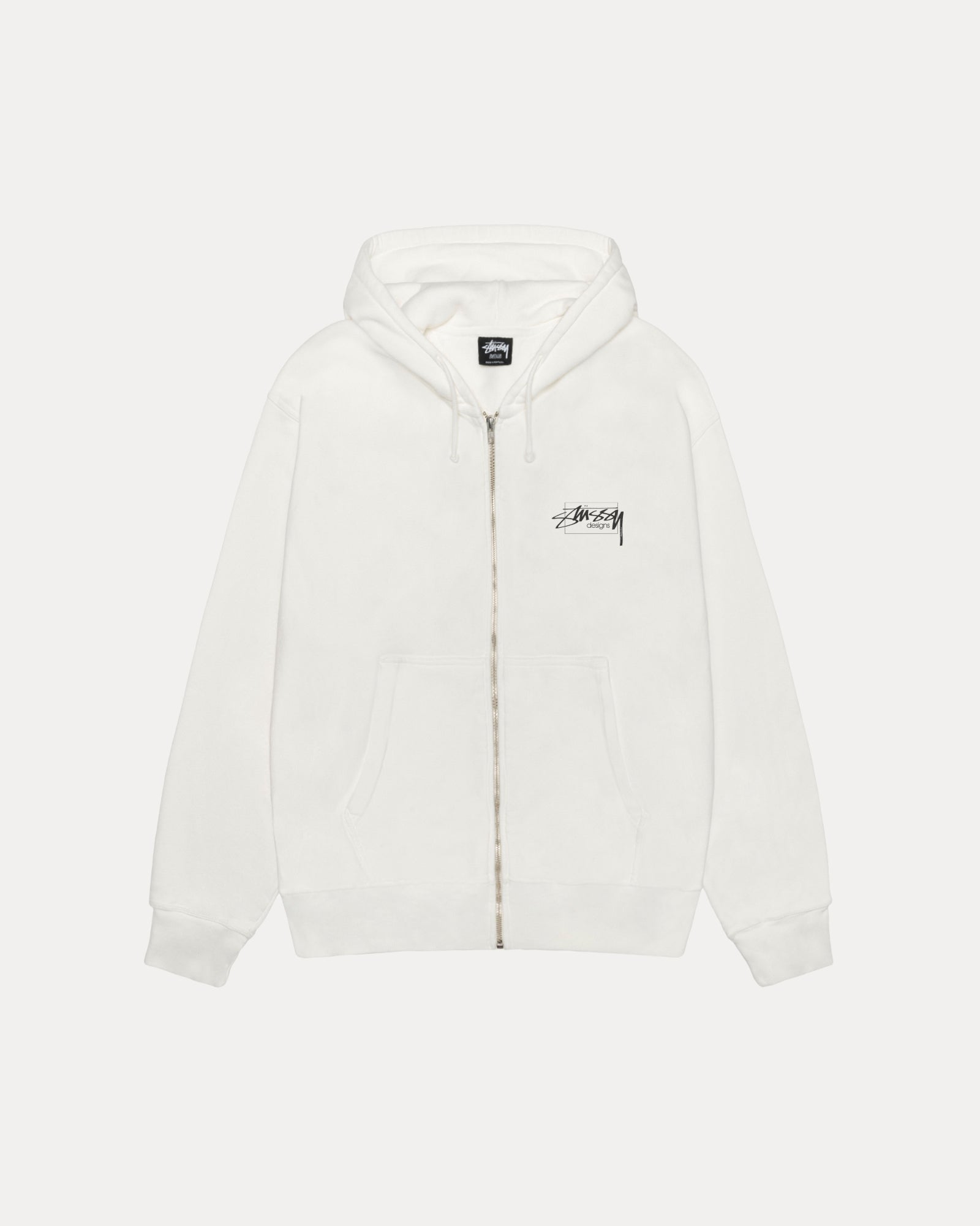 Modern Age Zip Hoodie Pigment Dyed – Natural | Sweats | Stüssy Japan