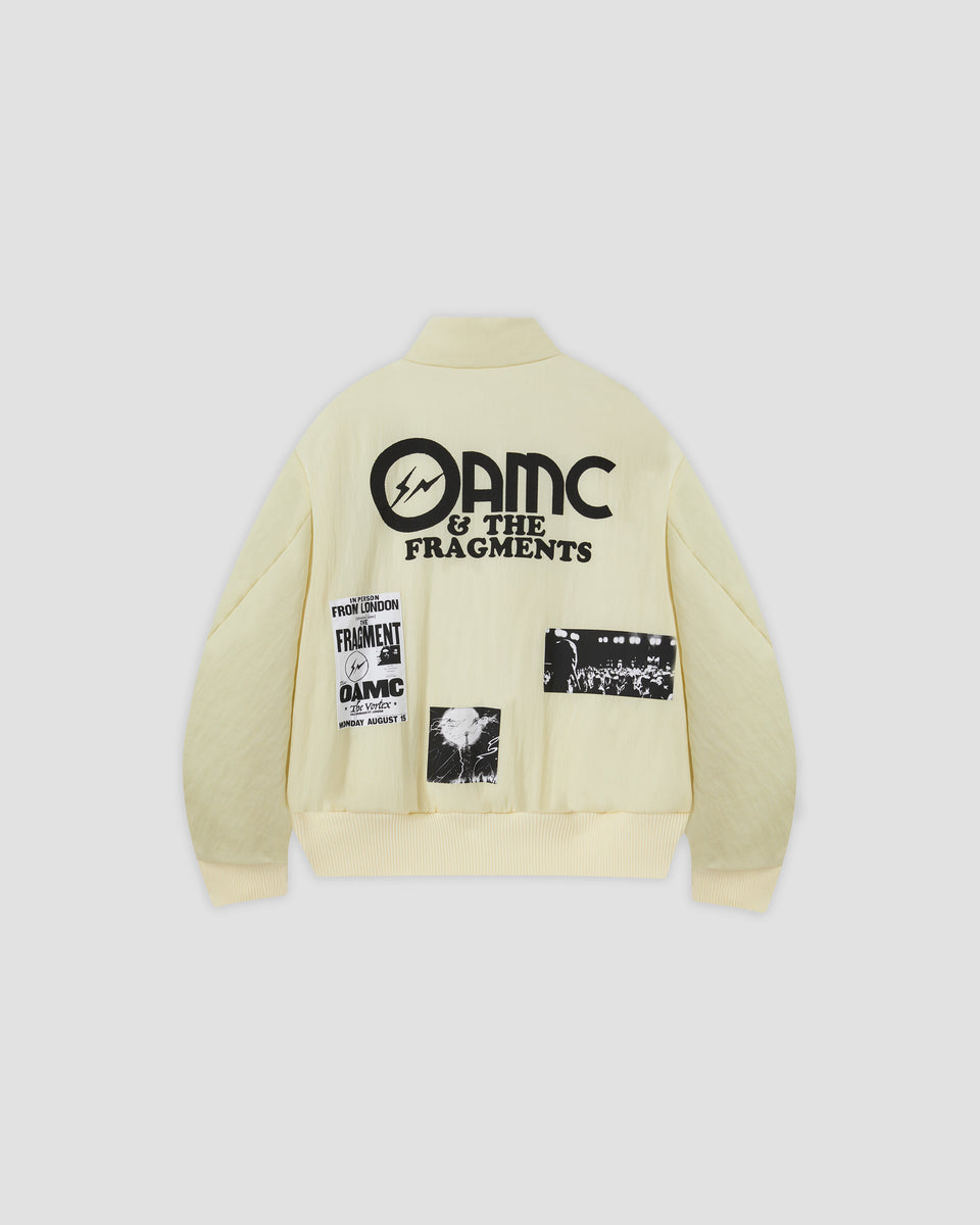OAMC X FRAGMENT Bomber Jacket In Sun | OAMC