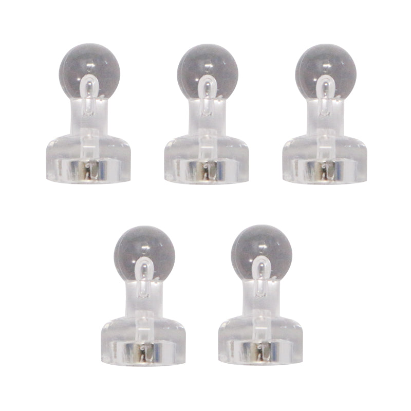 強力マグネット（クリアタイプ、ピン型、5個） -100均 通販 ダイソー