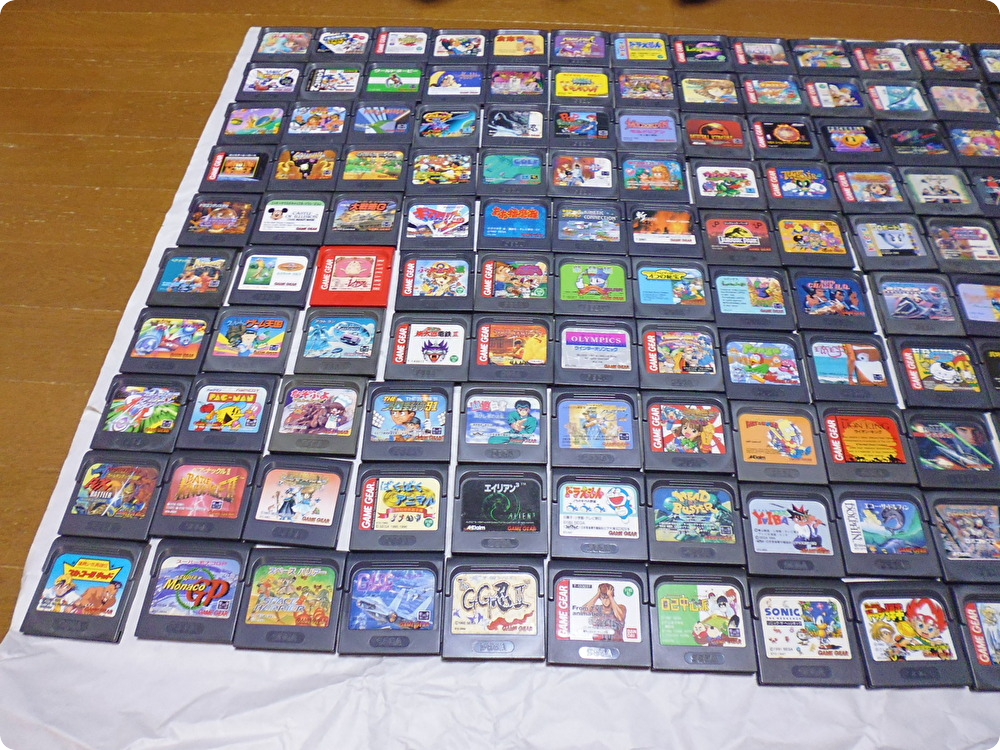 ゲームギア全ソフト手に入れました。 | 電子遊戯作業所
