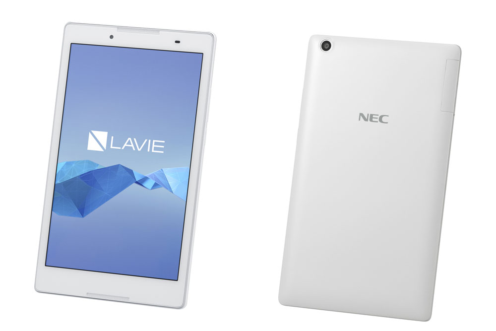 NEC、8インチと10インチのエントリー向けAndroidタブレット新モデル