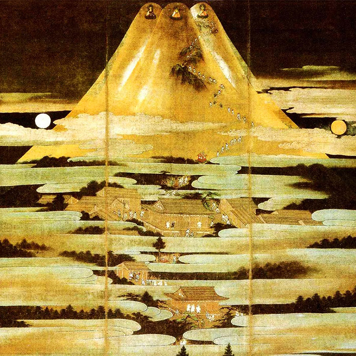 狩野元信 / 富士参詣曼荼羅図 | 壁紙ギャラリー KAGIROHI