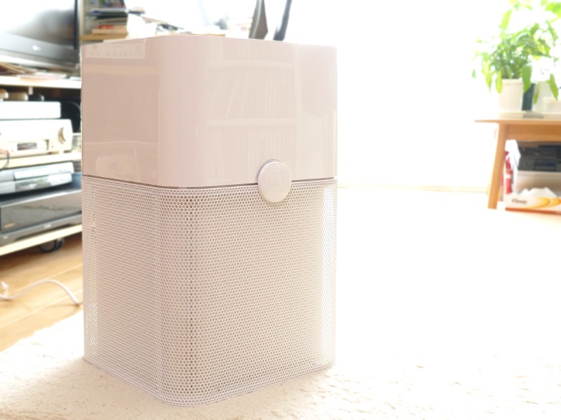 家電製品レビュー】シンプルなのにパワフル! ブルーエアの空気清浄機が