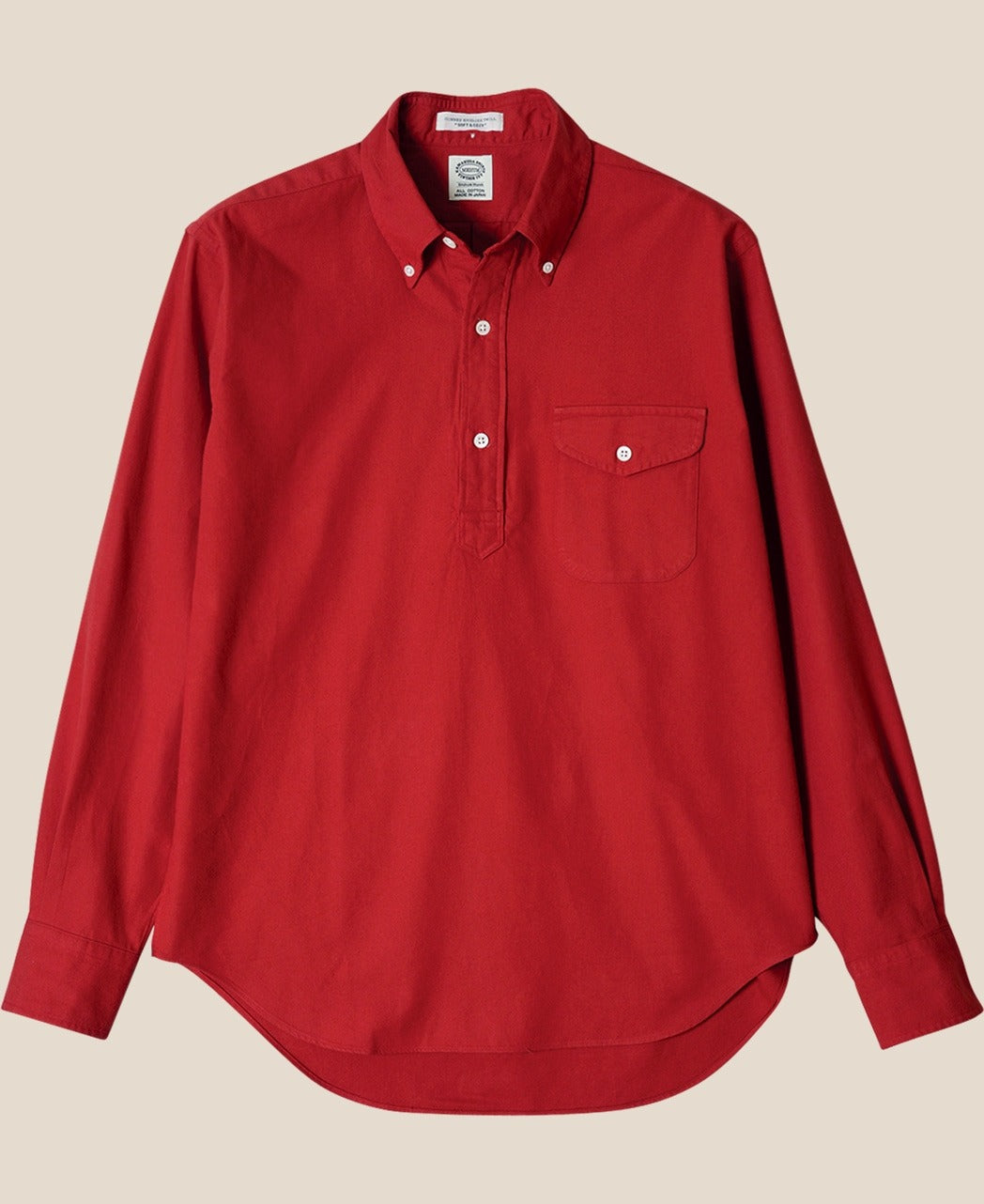 VINTAGE IVY - COMBED COTTON ENGLISH TWILL BUTTON-DOWNS – Kamakura