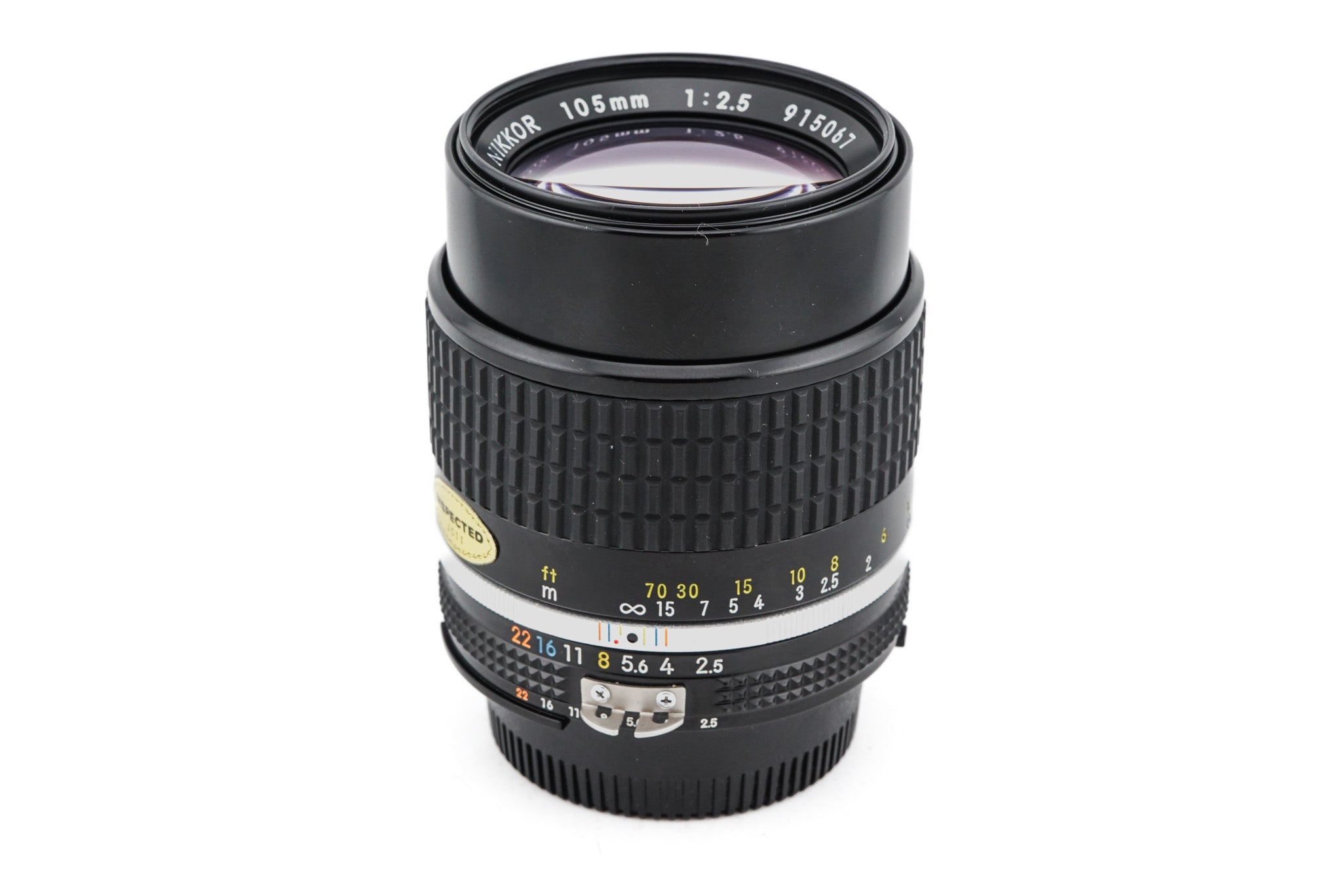 AI NIKKOR 105mm F2.5 単焦点レンズニコン⚫︎Nikon Ai 105mm F/2.5 単