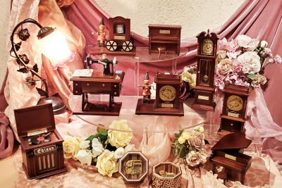 秋のアンティークなオルゴールのご紹介 | 河口湖音楽と森の美術館