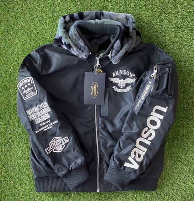VANSON リアルボーン MA-1 リバーシブルフライトジャケット / VANSON