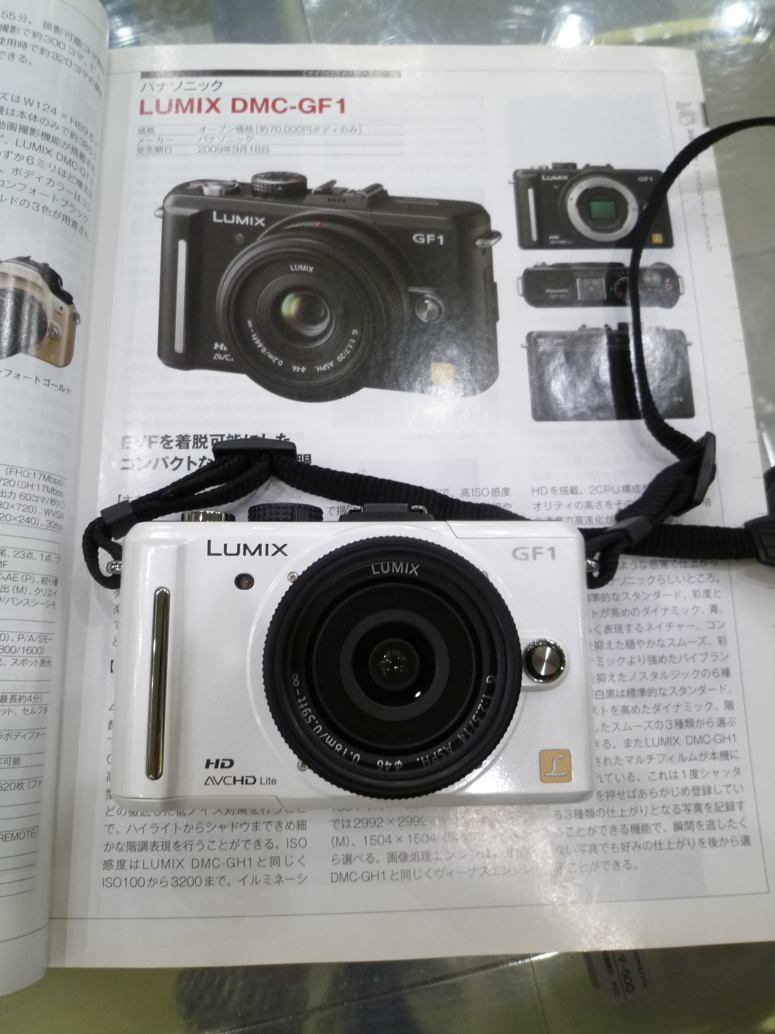 もはやコンデジのサイズ感！ミラーレス一眼「LUMIX GF1」
