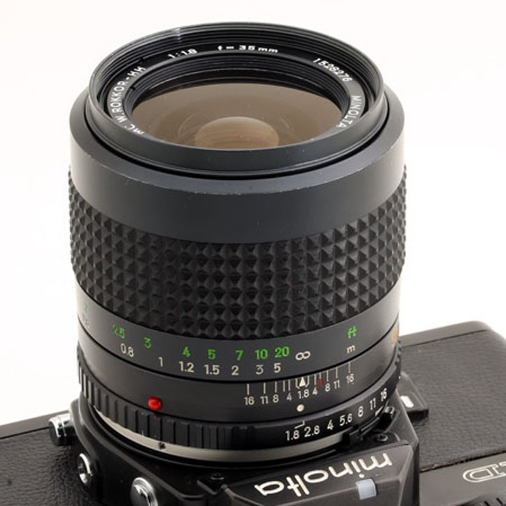 MC W.ROKKOR-HH 35mm / f1.8 (1973年) (MINOLTA ミノルタ)
