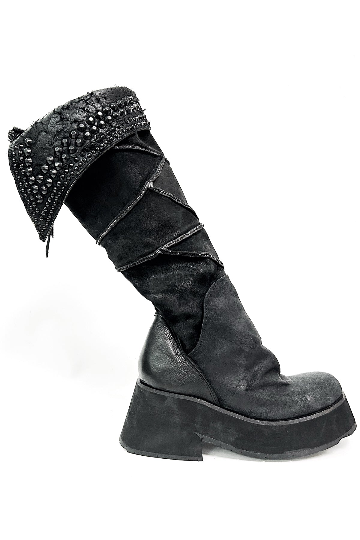 KMRii ケムリ Crush Platform Boots 01 クラッシュ プラットフォーム