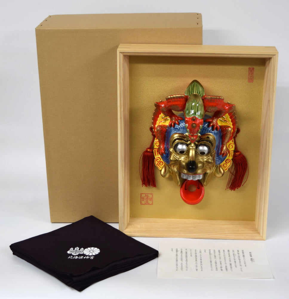 神宮舞楽・蘭陵王 絵画買取・販売の小竹美術