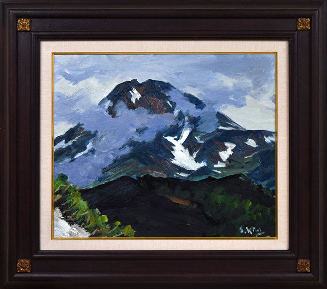 塚田國次油絵F20真作