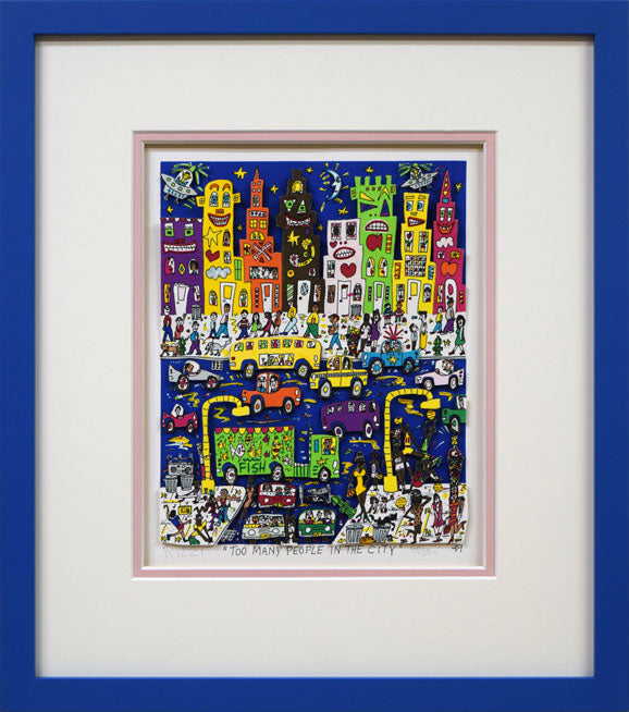ジェームス・リジィ（JAMES RIZZI）「TOO MANY PEOPLE IN THE CITY」3D