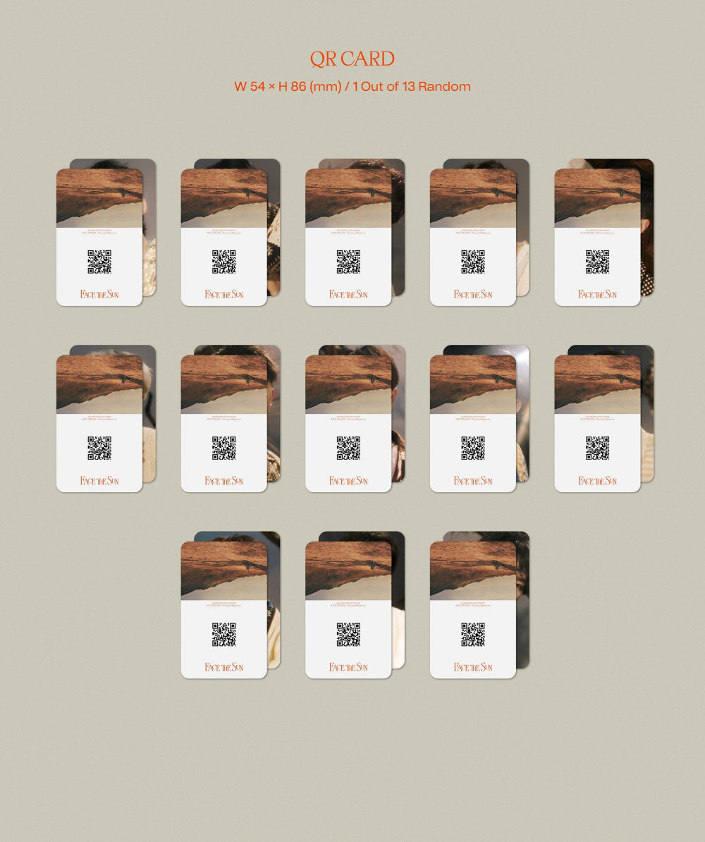 SEVENTEEN - Face the Sun [Weverse Albums ver.] QR Card+Extra