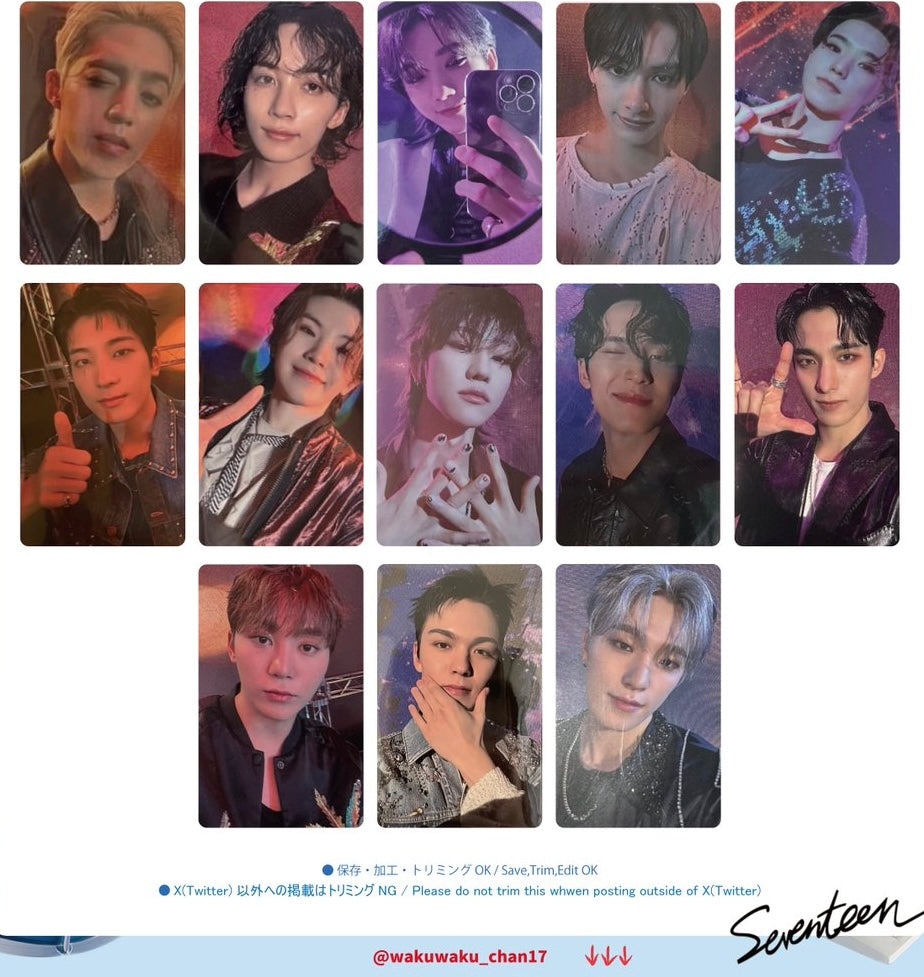 SEVENTEEN] Seventeenth Heaven : Weverse Raffle POB Photocard – krmerch