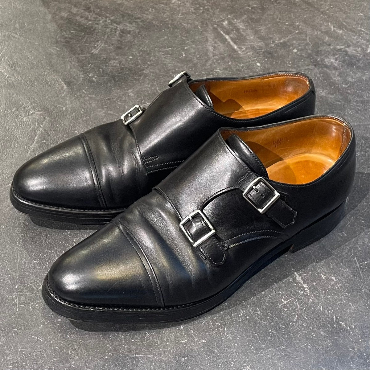JOHN LOBB】ジョンロブ ウィリアム ダブルモンク カーフ ブラック