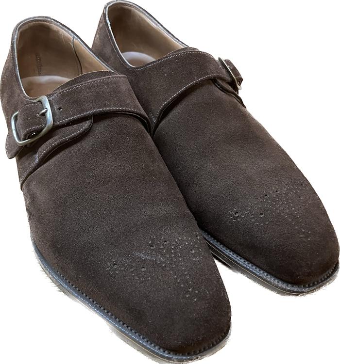 EDWARD GREEN】エドワードグリーン WELLAND シングルモンク スエード