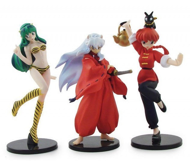 lt's a Rumic World DVD Box Ranma Inuyasha Lum 3 Collection Pvc