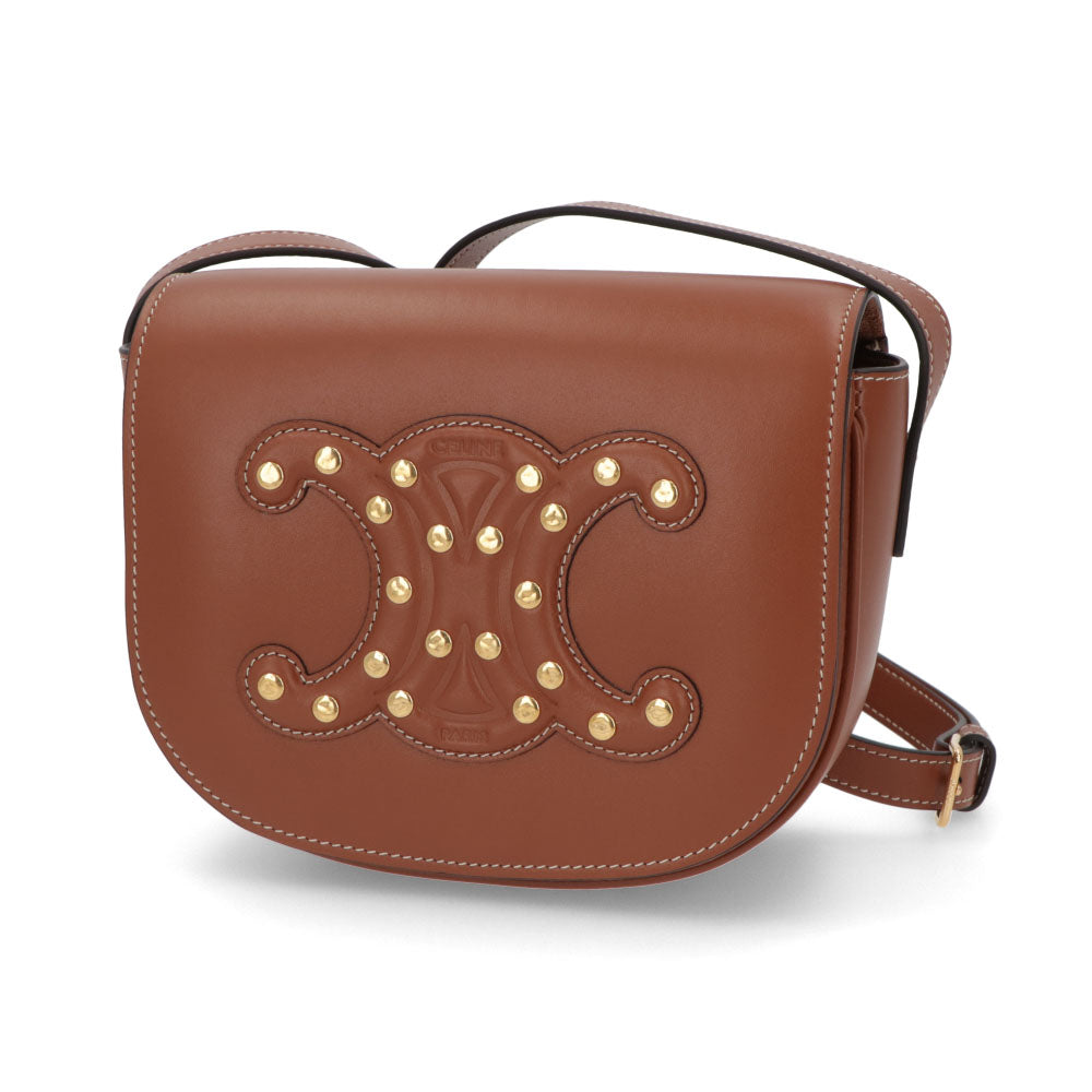 CELINE ショルダーバッグ フォルコ トリオンフ スタッズ – LE CHIEN