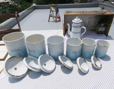 AS2731 BF社 グラデーション ブルー キャニスター フルセット