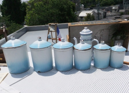 AS2731 BF社 グラデーション ブルー キャニスター フルセット