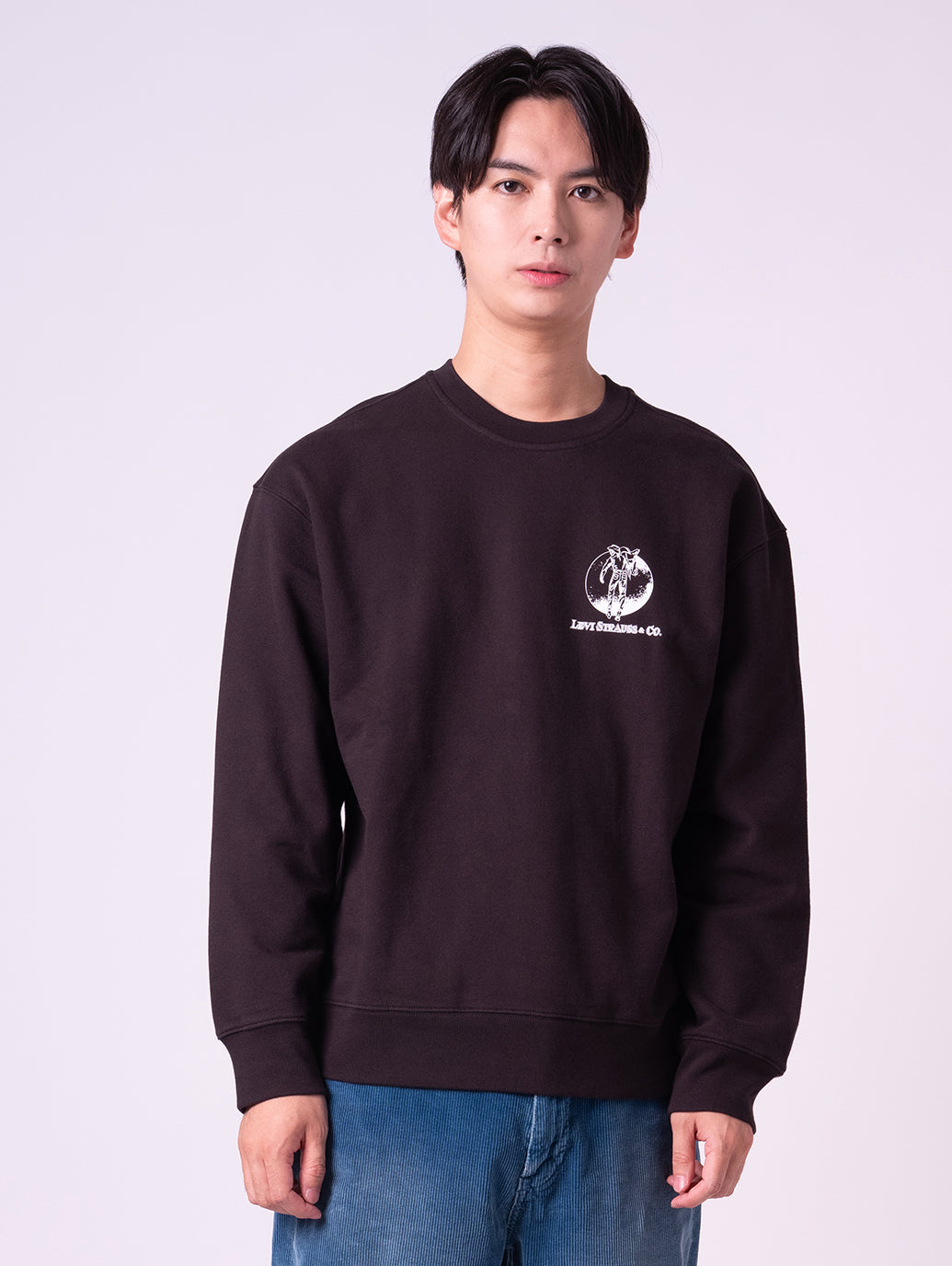 リラックス グラフィック クルーネック スウェット – リーバイス®公式