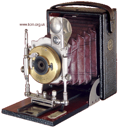 Butchers Quarter Plate camera 'The Cameo', c1908