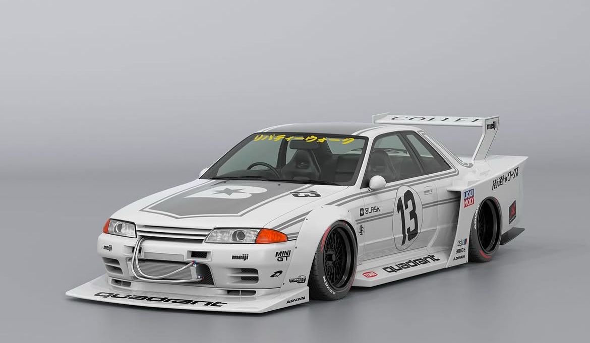 LB-Kaido Works Nissan Skyline R32 Complete Body Kit (STANDARD