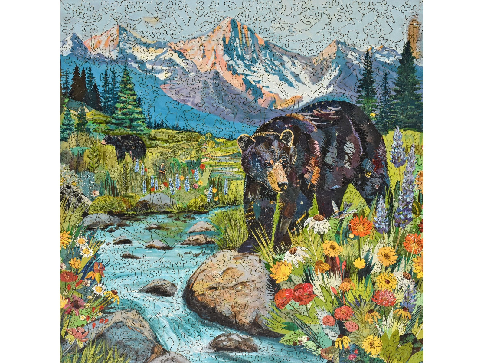 Distracted Wooden Jigsaw Puzzle |Liberty Puzzles