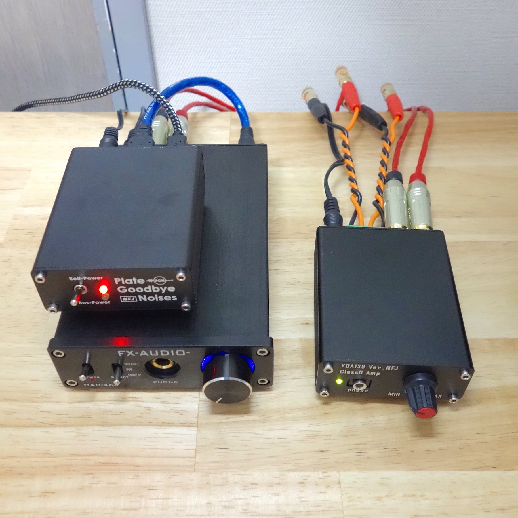 YDA138 デジタルアンプ 自作キット」試聴 - LIFE-LABO