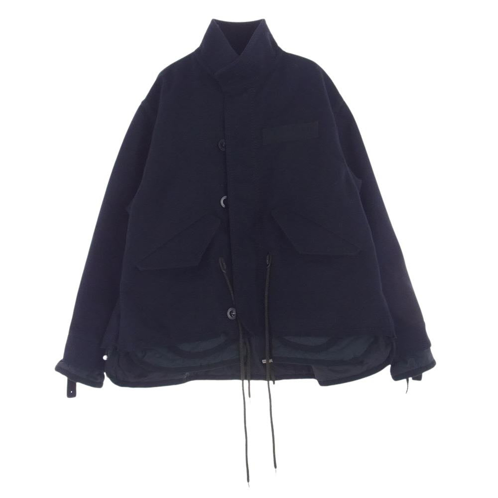 Sacai サカイ 22AW 22-02884M Wool Melton Blouson ウール メルトン