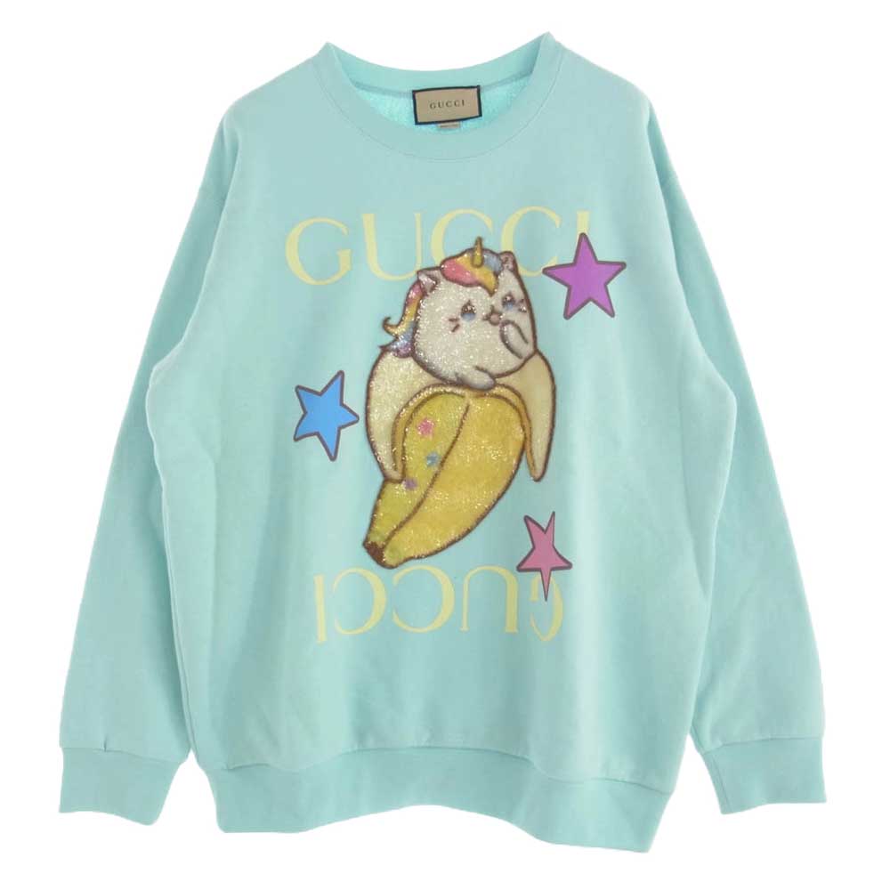 GUCCI グッチ 22AW 617964 XJEGL ばなにゃ バナニャ ロゴプリント