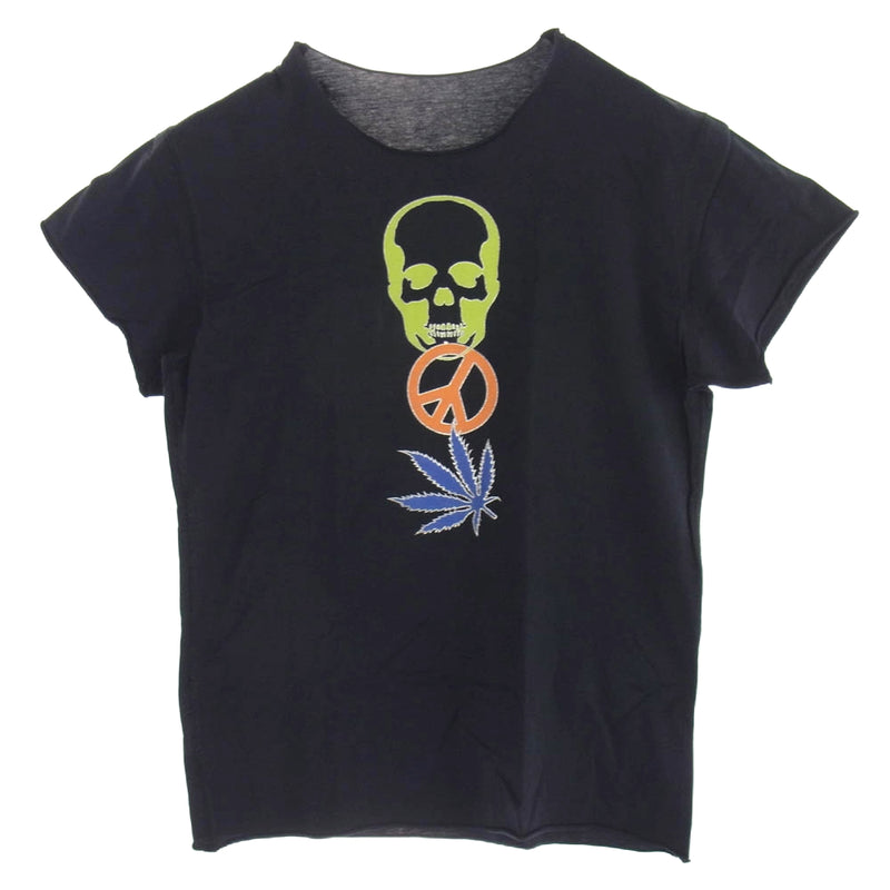 ルシアン ペラフィネ スカルデザインアート作品（黒フレーム