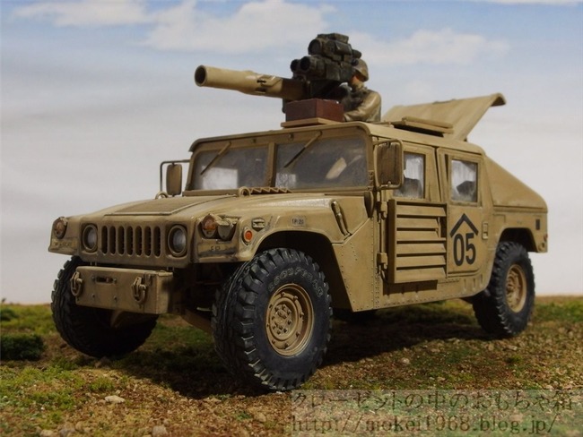 タミヤ 1/35 米陸軍 M1046 ハンビー TOW搭載 完成まで : クローゼット