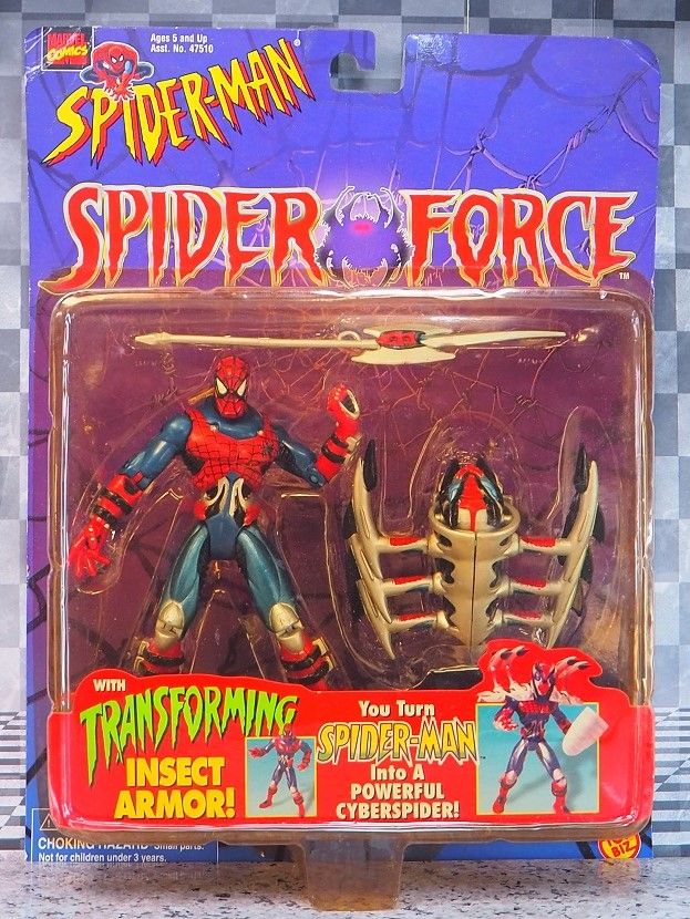 トイビズ サイバーセクト・スパイダーマン レビュー : おもちゃの巣