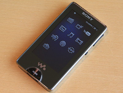 WALKMAN Xシリーズ 商品レビュー 「限定アイスブラック 外観」編