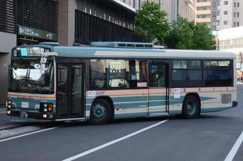 西武バス A3-947 : ざっしーのただ載せてゆくだけ