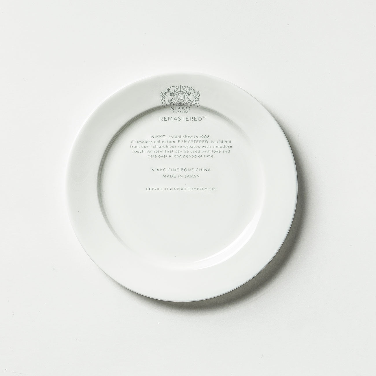 REMASTERED(リマスタード) ラウンドプレート16 FRONT STAMP ALL LOGO