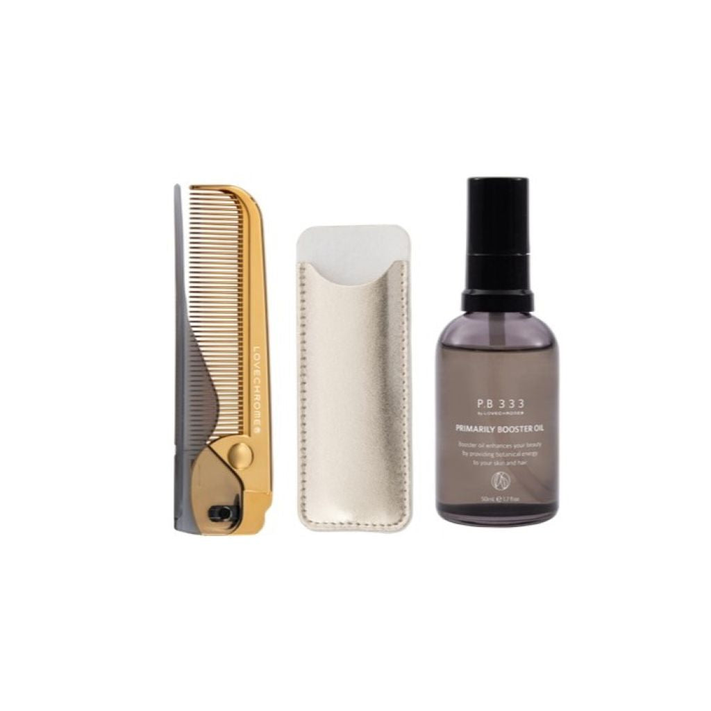 Loyachrome ゴールド コーム 専用ケース付き LOVECHROME ゴールド