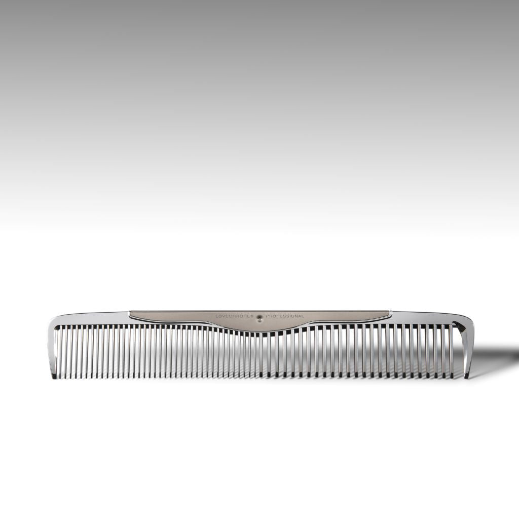 Love Chrome(R)F Cut Comb Silver