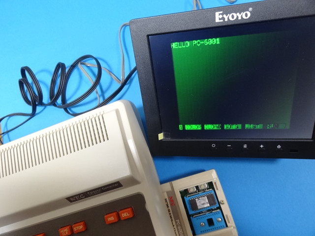 PC-6006 ROM/RAMカートリッジのROM
