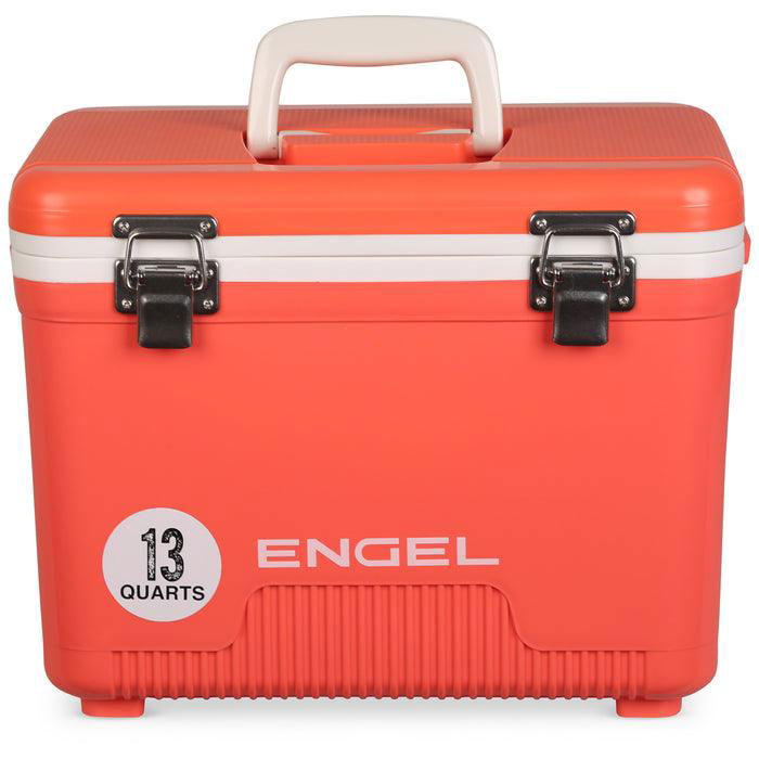 13 Quart Drybox / Cooler: Coral