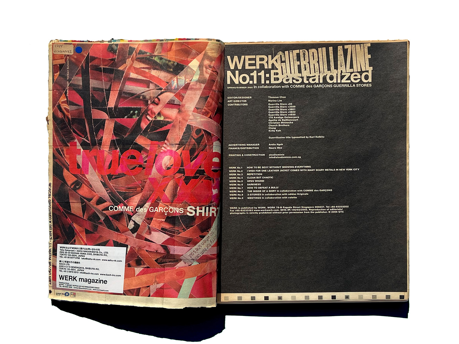 WERK 11 Guerrillazine Bastardized In Collaboration with COMME des