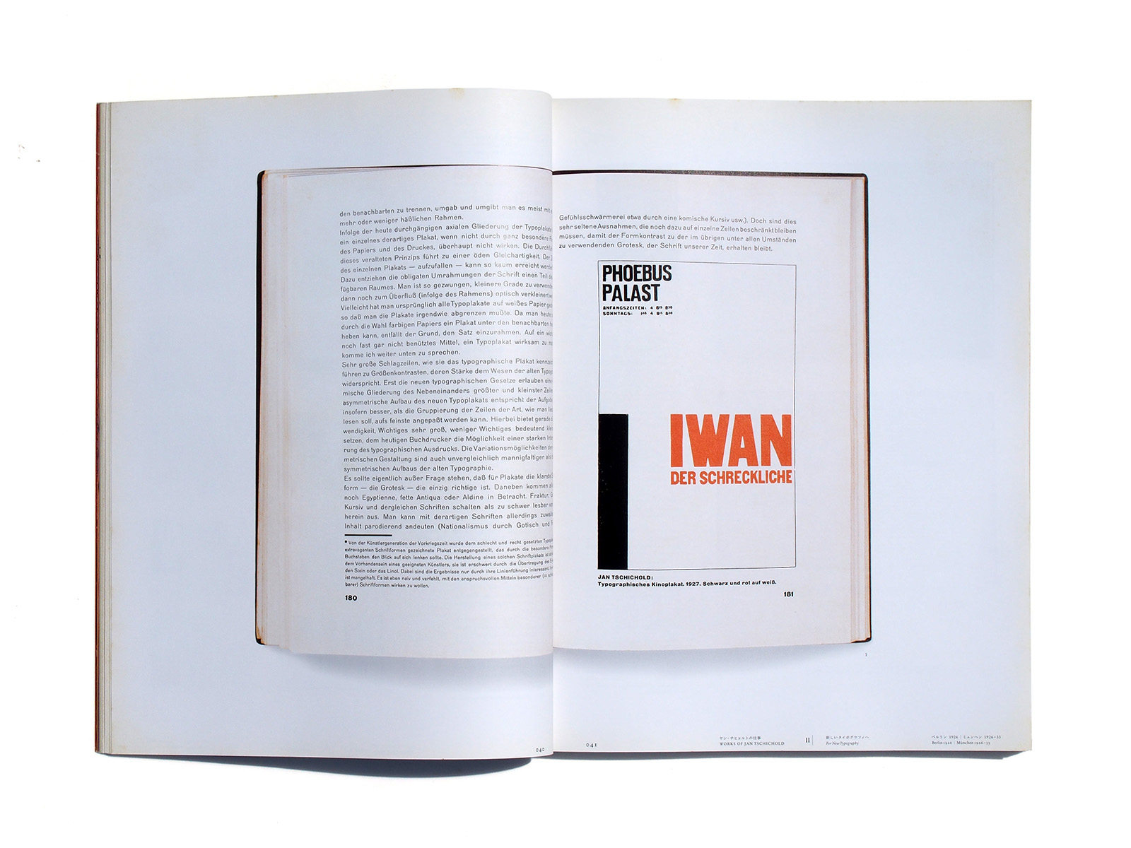 idea 321 : Works of Jan Tschichold | PAGE SPREAD