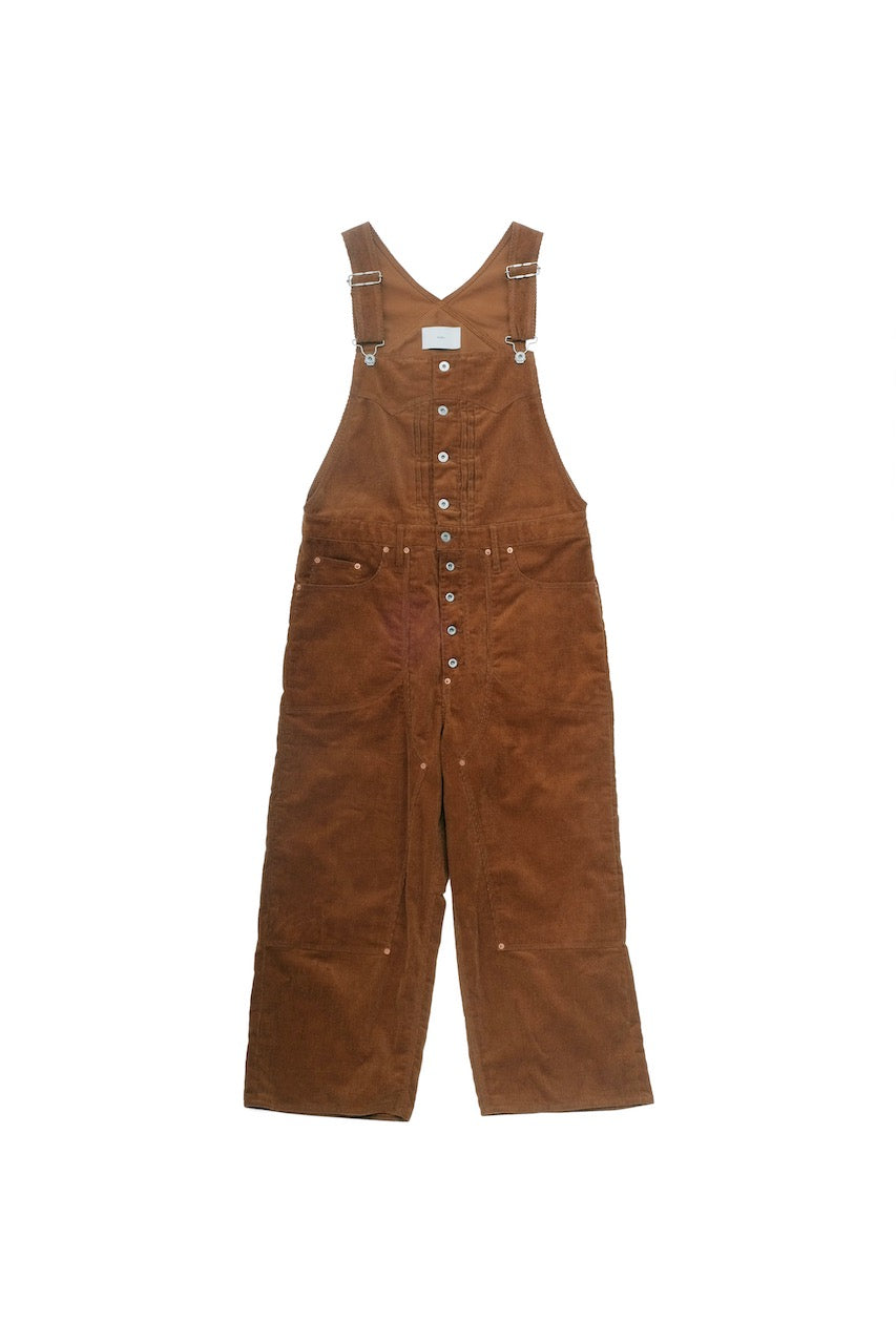 SUGARHILL(シュガーヒル)のCORDUROY OVERALL BROWNの通販｜PALETTE art