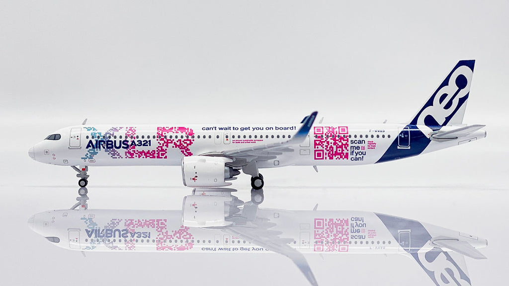 House Color Airbus A321neo XLR F-WWAB QR Code JC Wings LH4AIR338