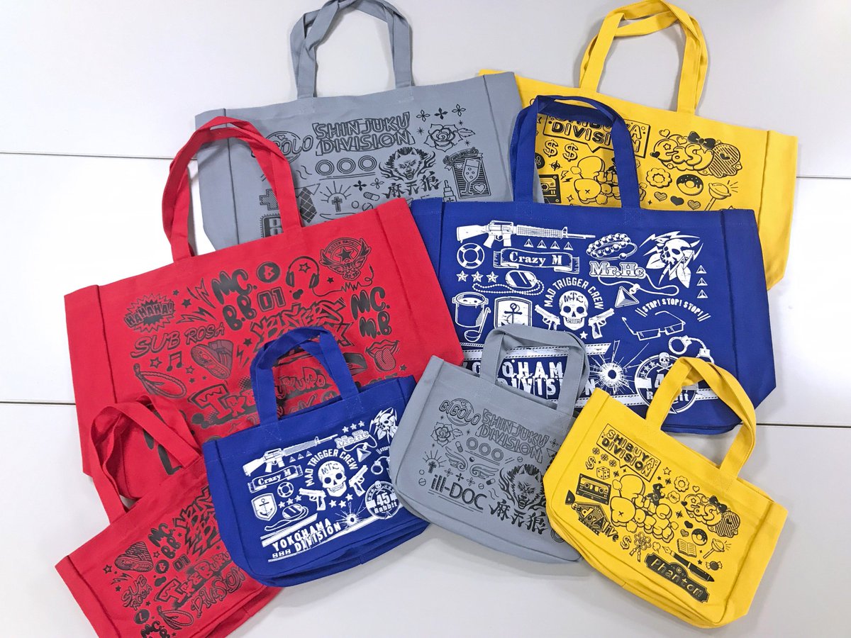 人気の『ヒプマイ』魅せトート＆トートmini3Dが再販決定！推しキャラを