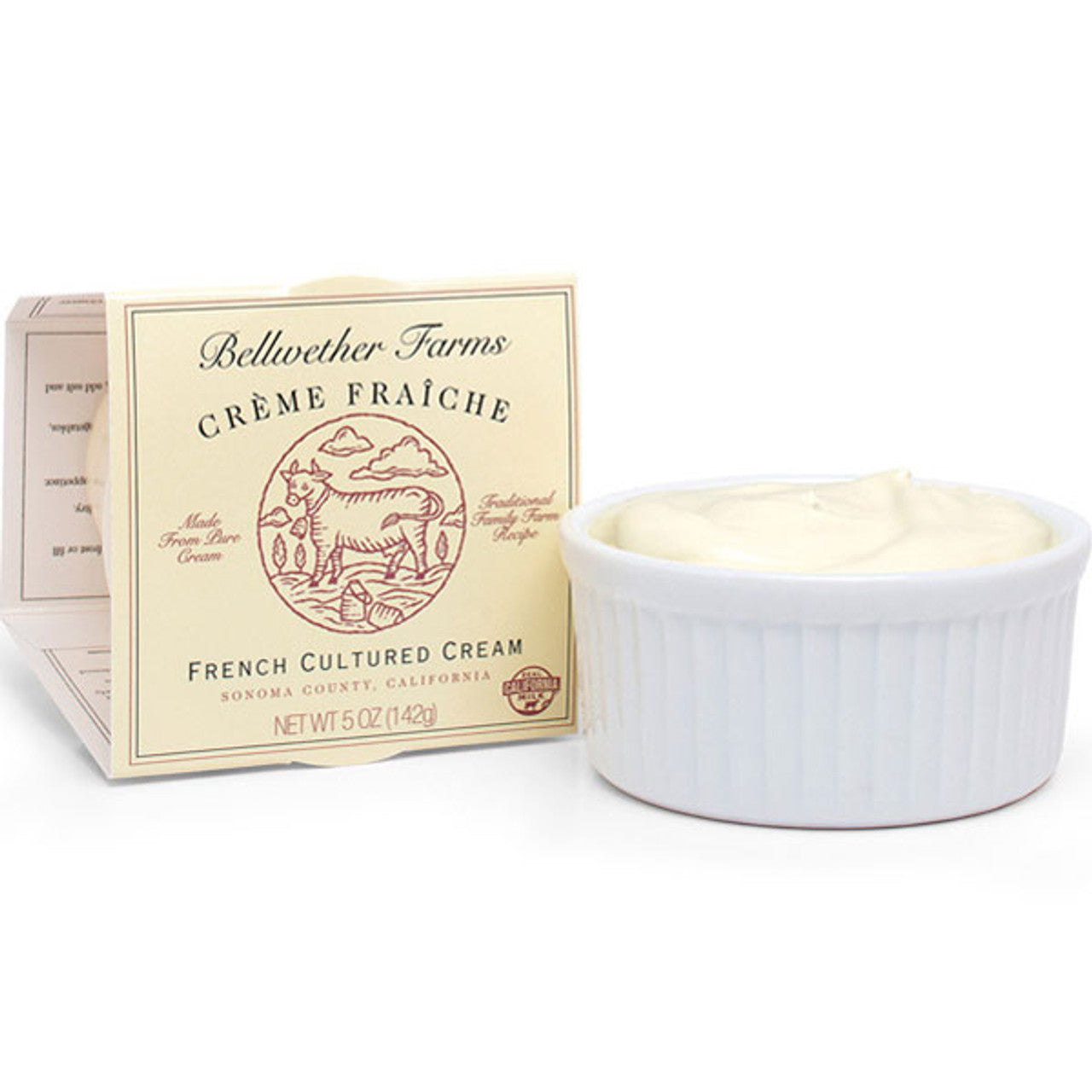 Bellwether Farms Crème fraîche 5oz – PERRINE's WINE SHOP